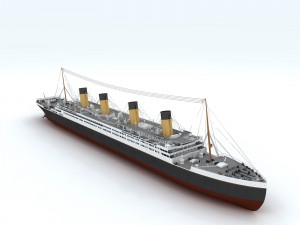 passenger boat transport 34787 Modelo 3D