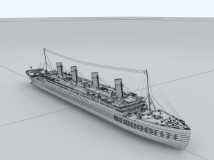 passenger boat transport 34787 Modelo 3D