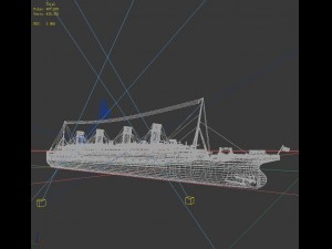passenger boat transport 34787 Modelo 3D