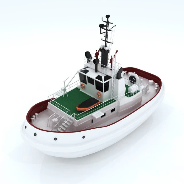 passenger boat transport 34876 3D Model .c4d .max .obj .3ds .fbx .stl .blend 