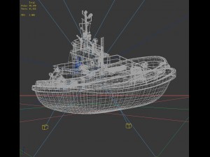 passenger boat transport 34876 Modèle 3D