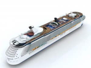 passenger boat transport 35547 3D 模型