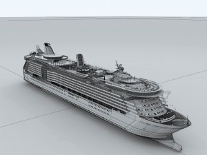 passenger boat transport 35547 3D-Modell