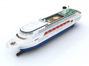 passenger boat transport 35548 3D मॉडल