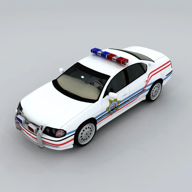 police vehicles 36071 3D Model .c4d .max .obj .3ds .fbx .stl .blend 