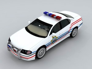police vehicles 36071 3D मॉडल