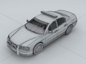 police vehicles 36071 Modèle 3D