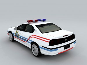 police vehicles 36071 Modèle 3D