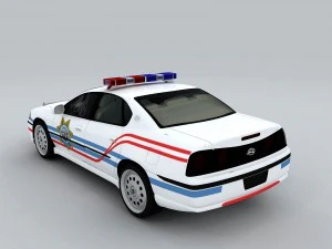 police vehicles 36071 3D Model