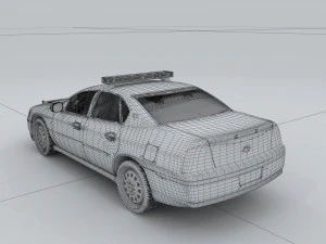police vehicles 36071 3D Model
