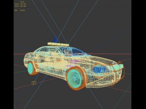 police vehicles 36071 Modèle 3D
