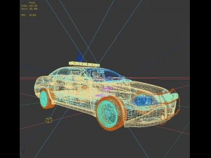police vehicles 36071 3D Model