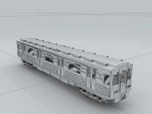 train transportation 27696 3D Model