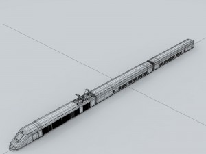 train transportation 36200 3D Модель