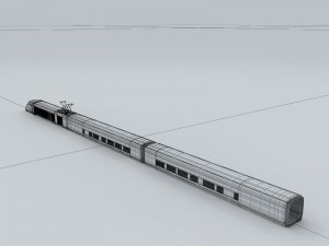 train transportation 36200 3D Модель