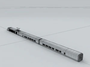 train transportation 36200 3D Model