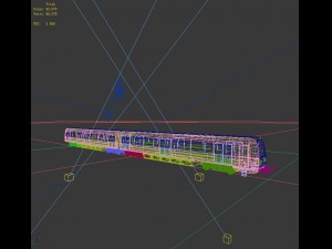 train transportation 36207 3D 모델