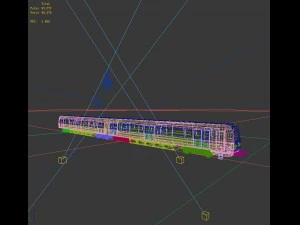 train transportation 36207 3D Model