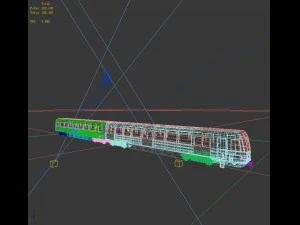 train transportation 36208 3D Model