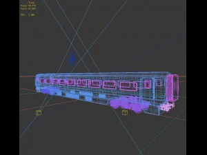 train transportation 36209 3D Model