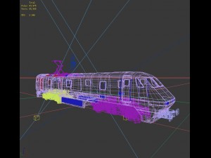 train transportation 36210 3D Model