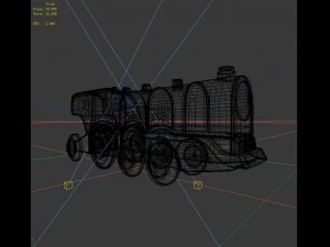 train transportation 75095 3D Model