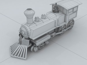 train transportation 83392 3D Модель