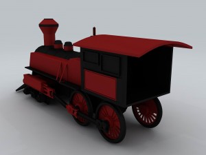 train transportation 83392 3D Модель