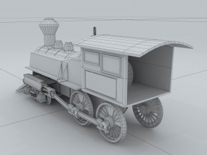 train transportation 83392 3D Модель