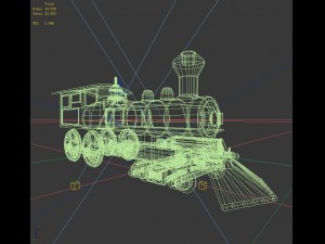train transportation 83392 3D Модель