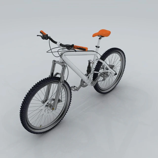 transport - bike 02 3D Model .c4d .max .obj .3ds .fbx .stl .blend 