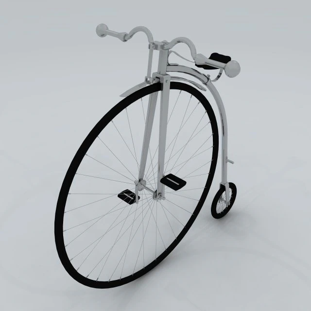 transport - bike 03 3D Model .c4d .max .obj .3ds .fbx .stl .blend
