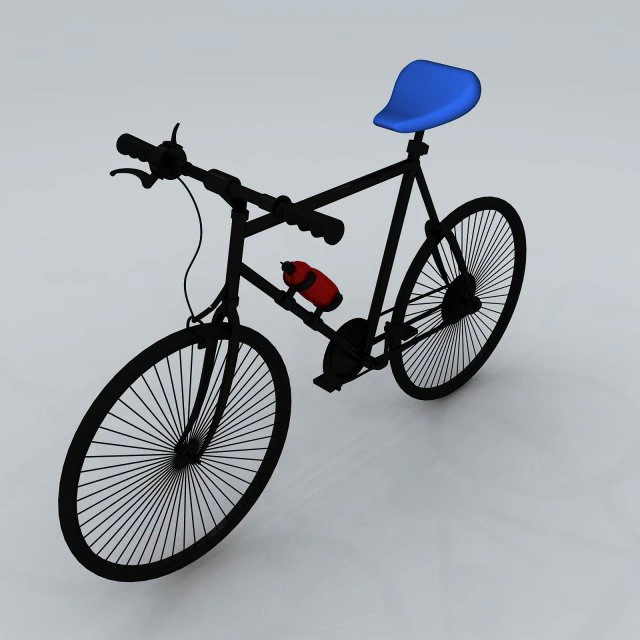 transport - bike 07 3D Model .c4d .max .obj .3ds .fbx .stl .blend