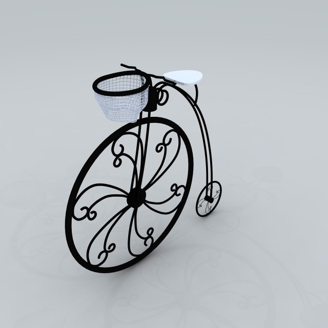 transport - bike 08 3D 模型 .c4d .max .obj .3ds .fbx .stl .blend 