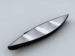 transport - boat 3D 模型