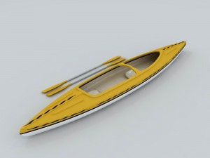 transport - boat 02 3D 模型