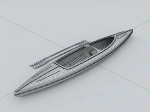 transport - boat 02 3D Model
