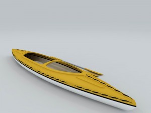 transport - boat 02 3D Model
