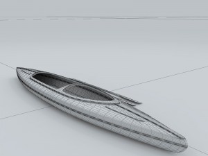 transport - boat 02 3D Model
