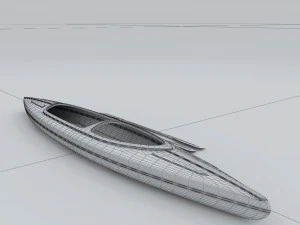 transport - boat 02 3D Model