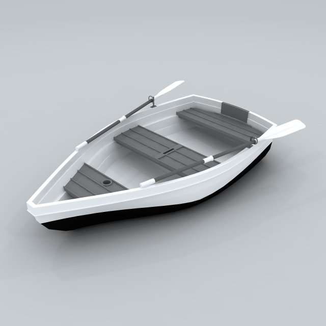transport - boat 03 3D मॉडल .c4d .max .obj .3ds .fbx .stl .blend 