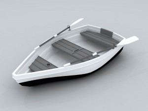 transport - boat 03 Modelo 3D