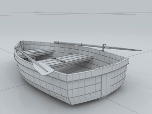 transport - boat 03 3D मॉडल