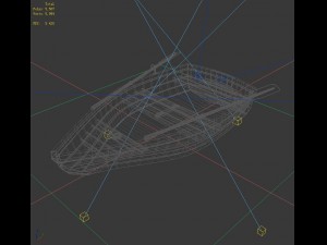 transport - boat 03 3D मॉडल