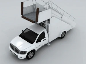 transport - car boarding 3D Model