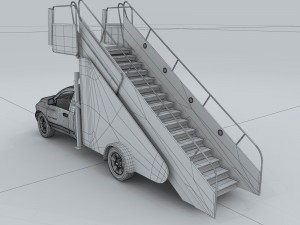 transport - car boarding 3D 모델