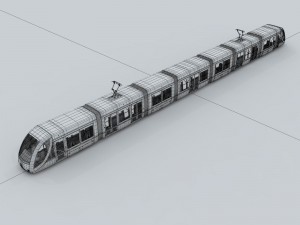 transport - metro 02 3D 模型