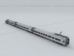 transport - metro 04 Modèle 3D
