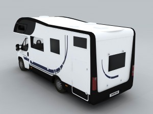 transport - rv travel Model 3D