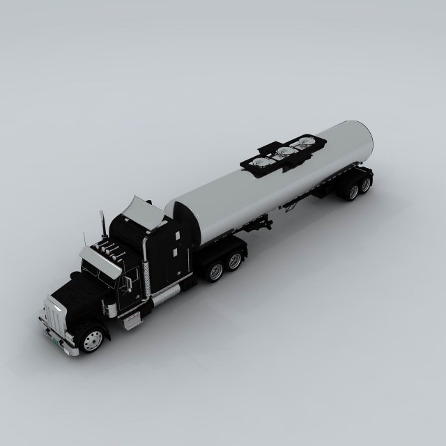 transport - tankers 3D Model .c4d .max .obj .3ds .fbx .stl .blend 